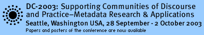 DC-2003 conference banner